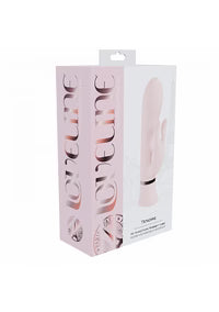 Loveline - Tendre - Rose - Vibromasseur lapin 10 fonctions - Silicone - Rechargeable - Étanche