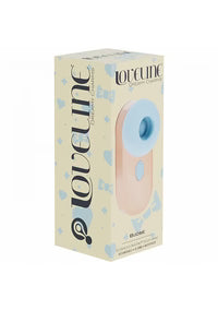 Loveline - Budsie - AirTapTech - Vibromasseur rechargeable - 10 fonctions - Étanche - Bleu
