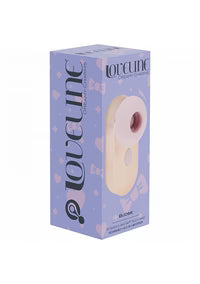 Loveline - Budsie - AirTapTech - Vibromasseur rechargeable - 10 fonctions - Étanche - Rose