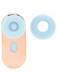 Loveline - Budsie - AirTapTech - Vibromasseur rechargeable - 10 fonctions - Étanche - Bleu