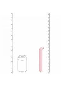 Loveline - Aurora - Rechargeable - 10 fonctions - Vibromasseur point G 16 cm - Verre - Rose