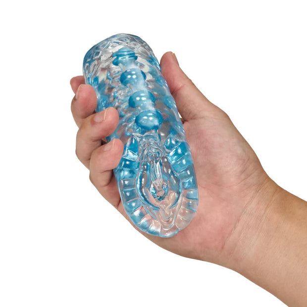 M For Men By Blush Super Stroker Clear Masturbator