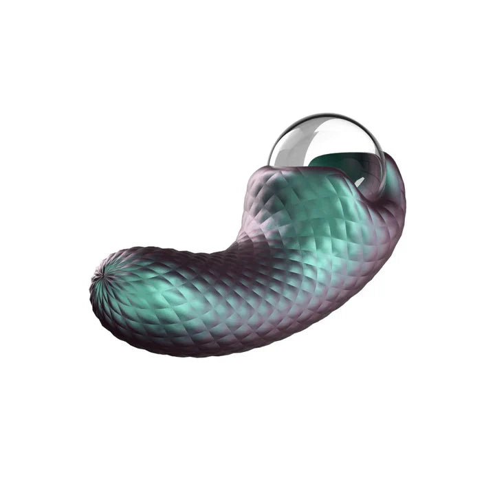 Temptasia - Vibrateur à pulsations serpent enchanté avec globe de plasma mystique - Millénaires sombres