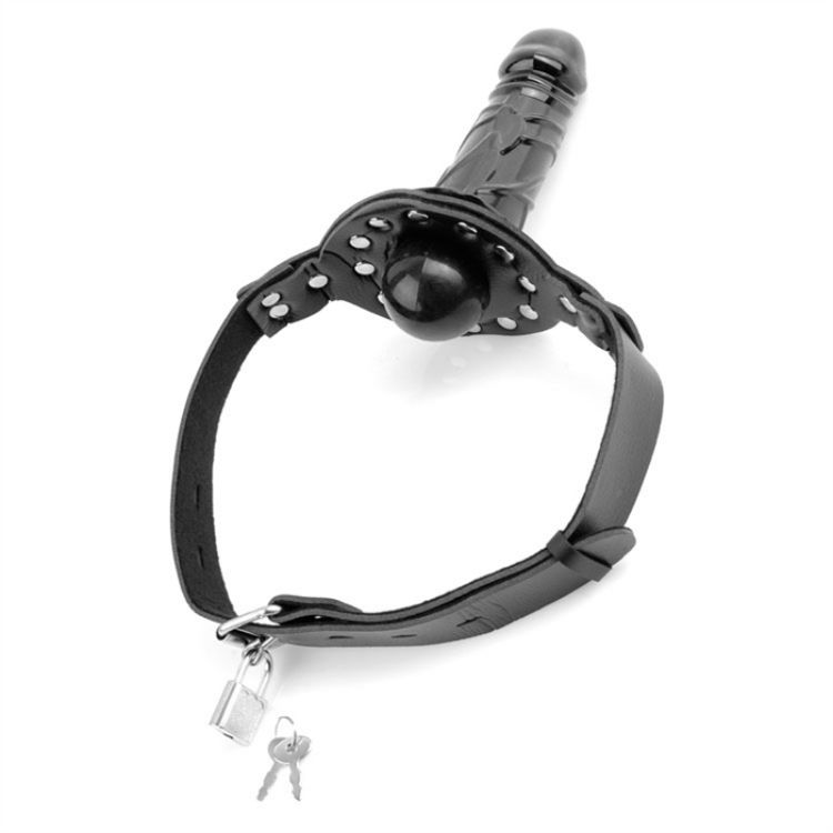 Image de FF DELUXE BALL GAG & DONG NOIR