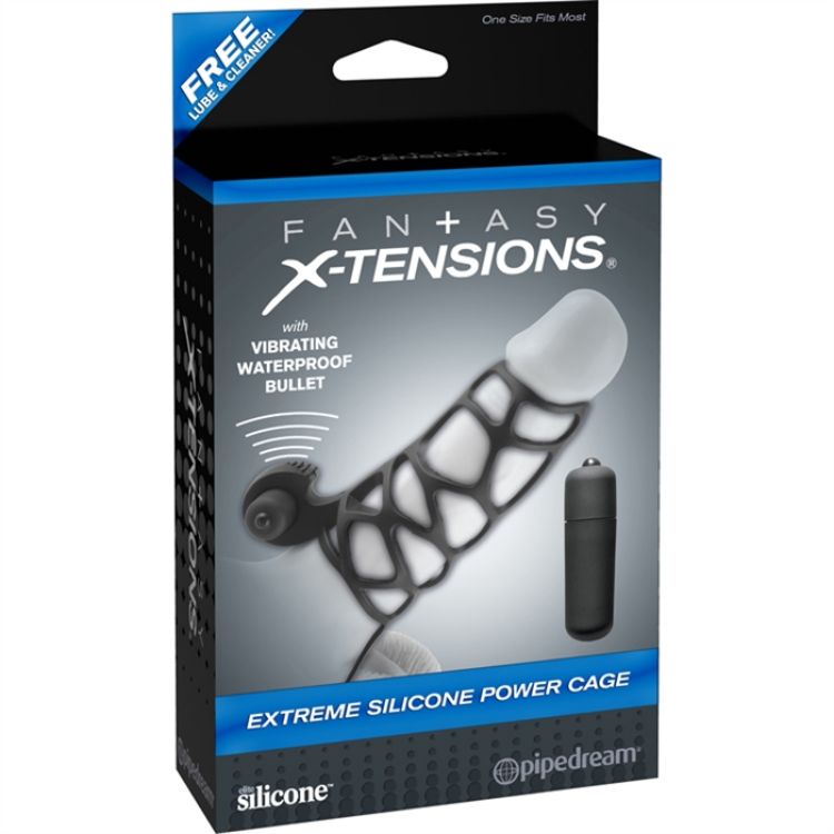 Image de FX - EXTREME SILICONE POWER CAGE- NOIR