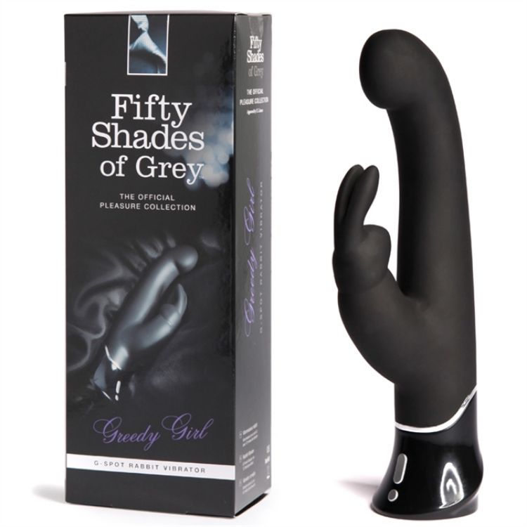 Image de FSOG - GREEDY GIRL RECHARGEABLE GSPOT RABBIT VIBRATO