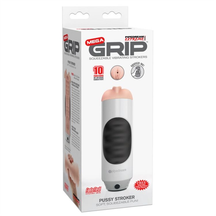 Image de MEGA GRIP PUSSY BLANC