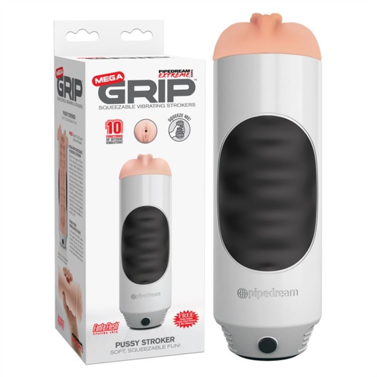 Image de MEGA GRIP PUSSY BLANC