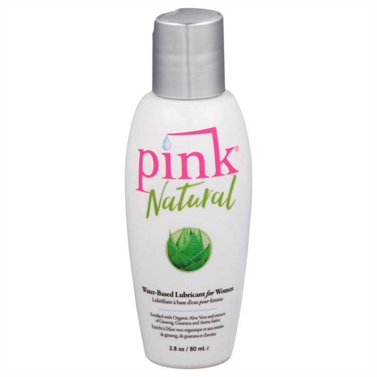 Image de PINK NATURAL WATER BASED LUBRIFIANT 2.8OZ