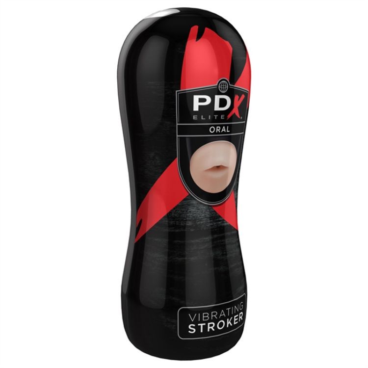 Image de PDX ELITE Vibrating Stroker Oral