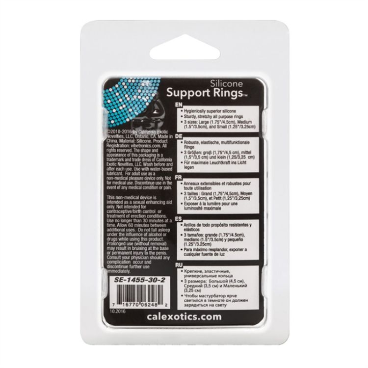 Image de Silicone Support Rings - Ivory