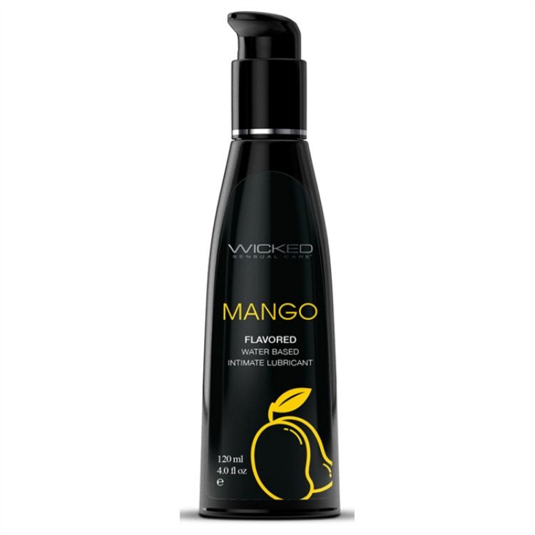 Image de Waterbased Mango Flavored Lubricant 4 oz