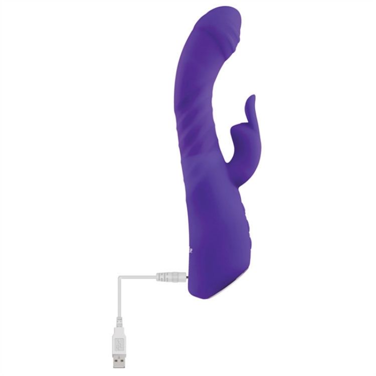 Image de Eve's Posh Thrusting Warming Rabbit - Silicone