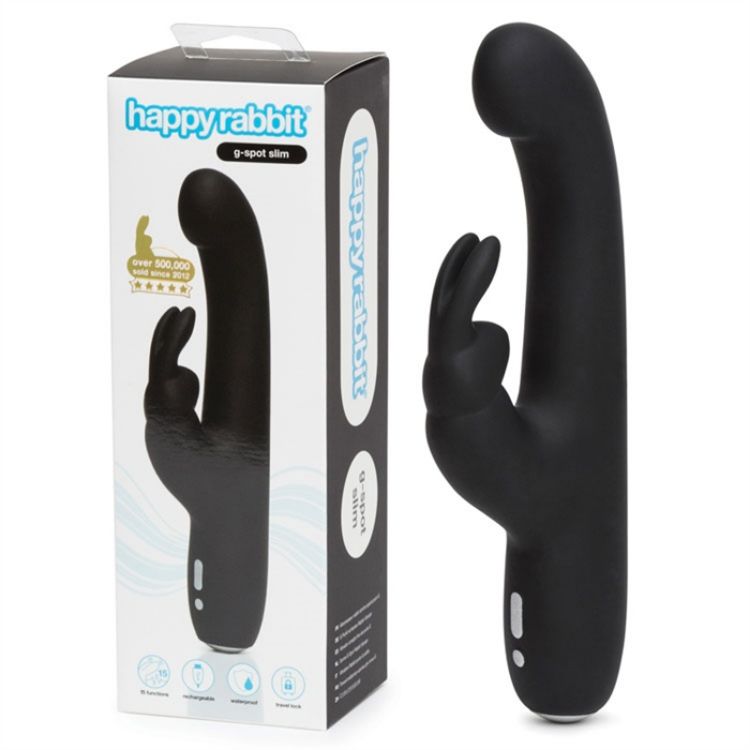 Image de Happy Rabbit - Slimline G-Spot Black