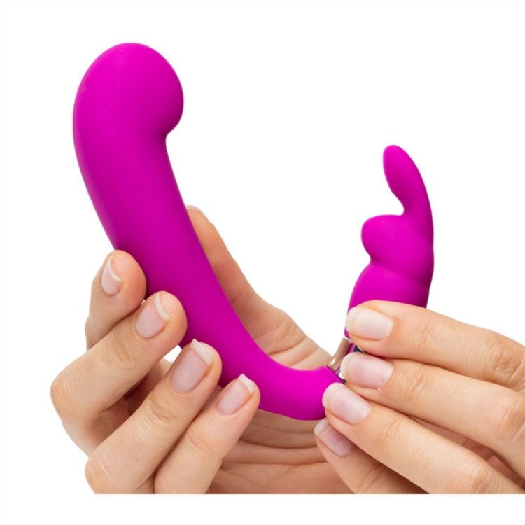 Image de Happy Rabbit - G-Spot Clitoral Curve Mini Vibe