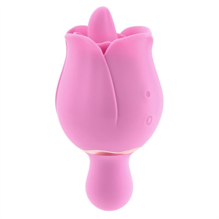 Image de Eve's Ravishing Clit Licking Rose - Silicone