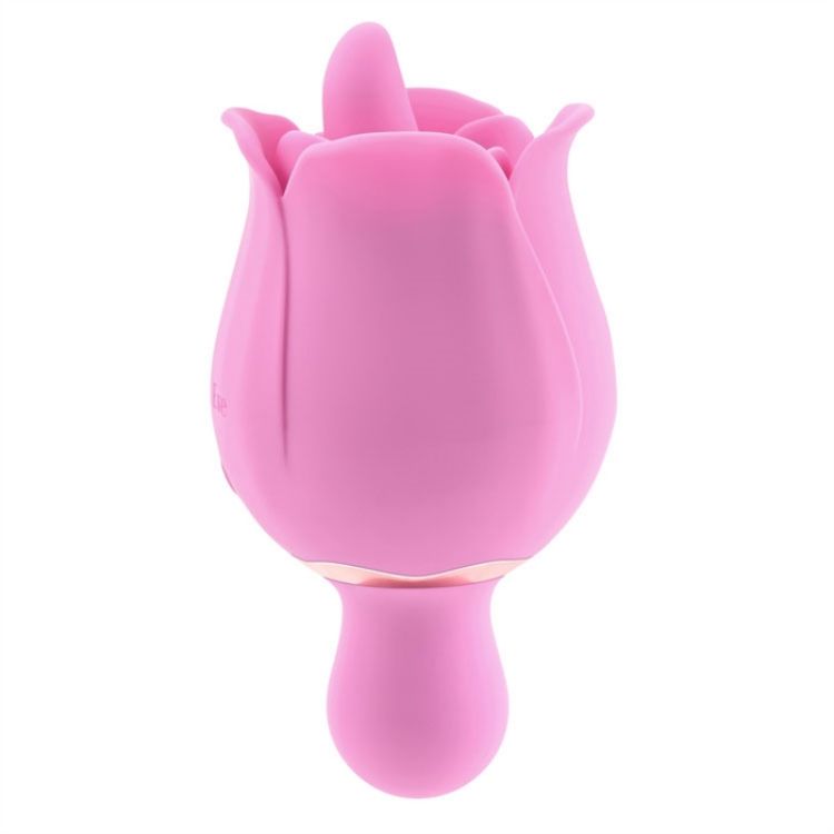 Image de Eve's Ravishing Clit Licking Rose - Silicone