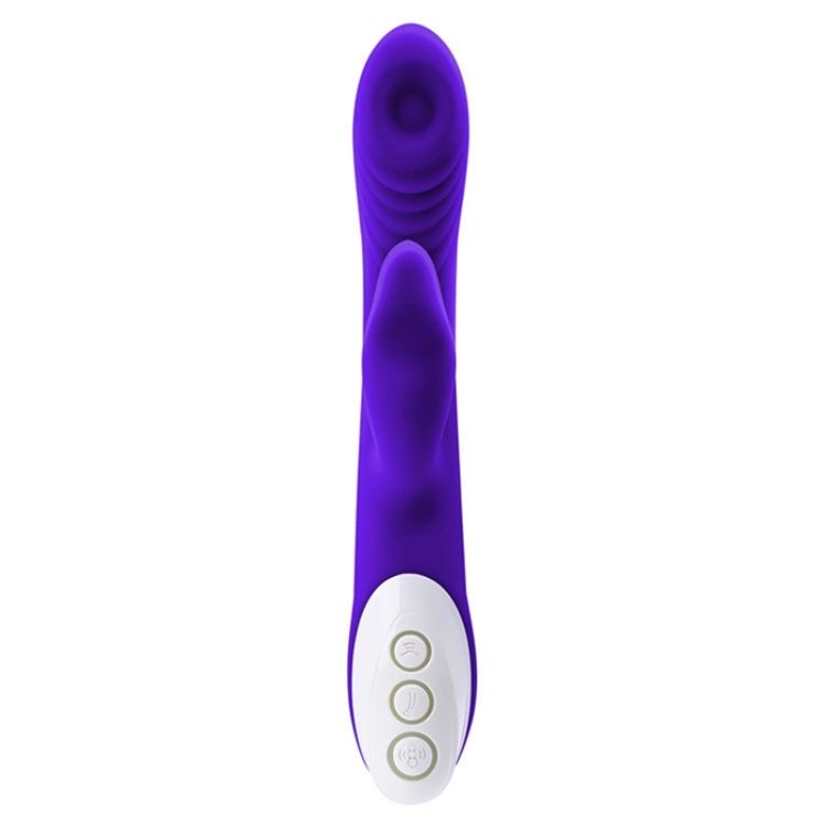 Image de Lick Me Triple Stim Vibe - Silicone Purple