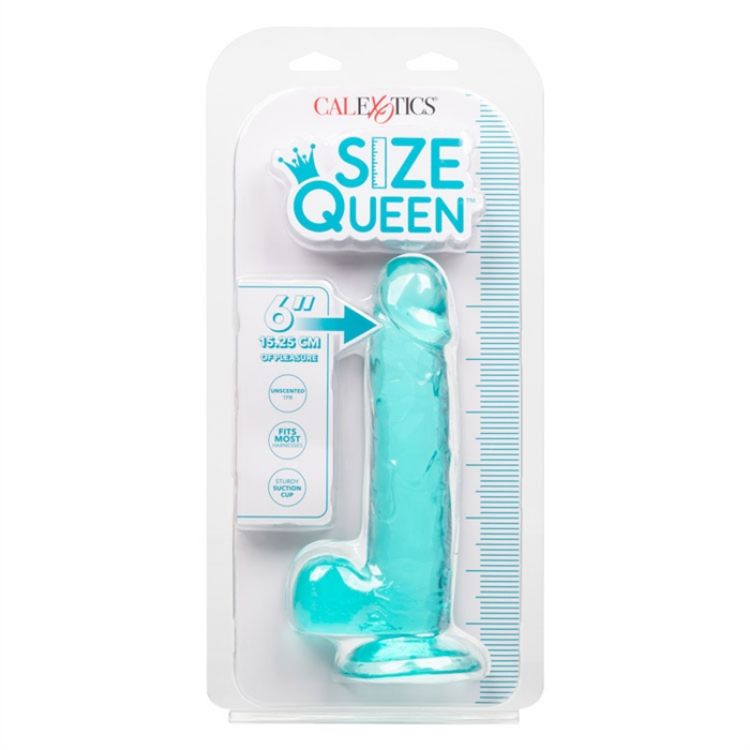 Image de Size Queen 6" / 15.25 cm - Blue