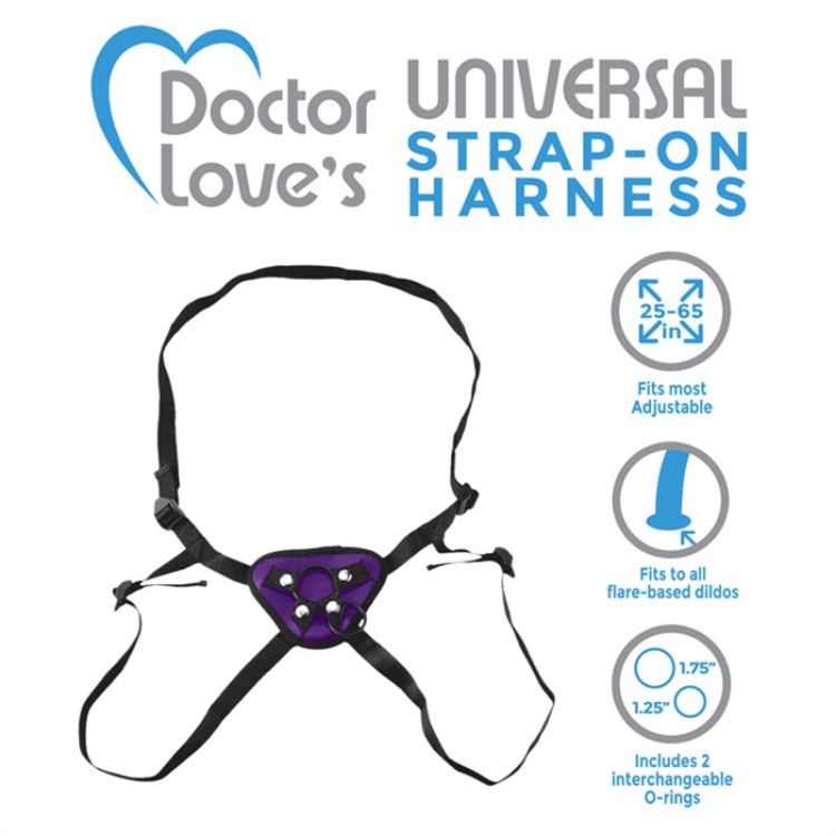 Image de DL - Universal Strap-on Harness - Purple