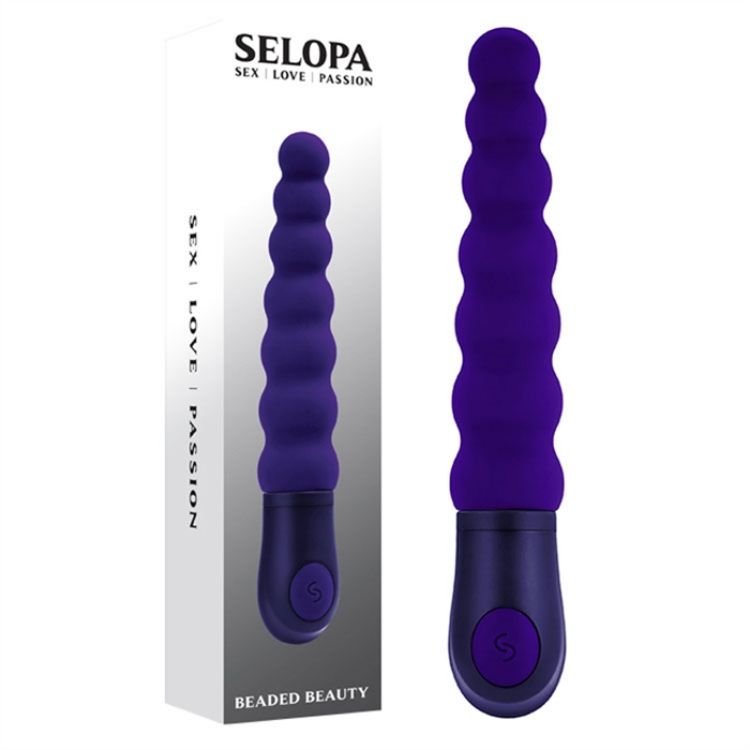 Image de Beaded Beauty - Silicone Rechargeable - Purple