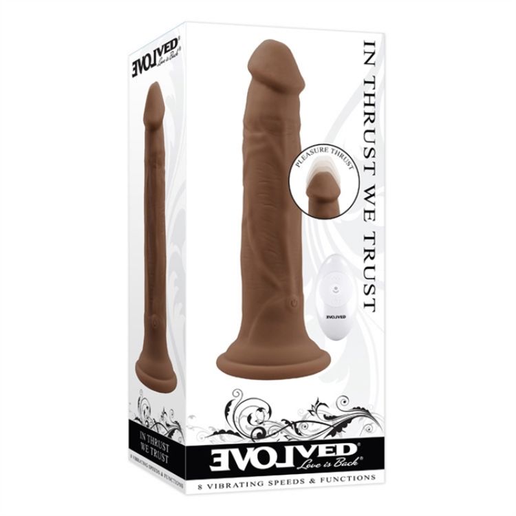 Image de In Thrust We Trust Dark - Silicone Rechargeable