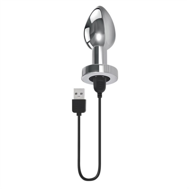 Image de Rockin Metal Plug XL - Rechargeable - Silver