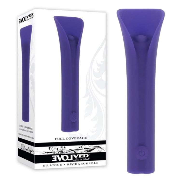 Image de Full Coverage - Silicone Rechargeable - Purple