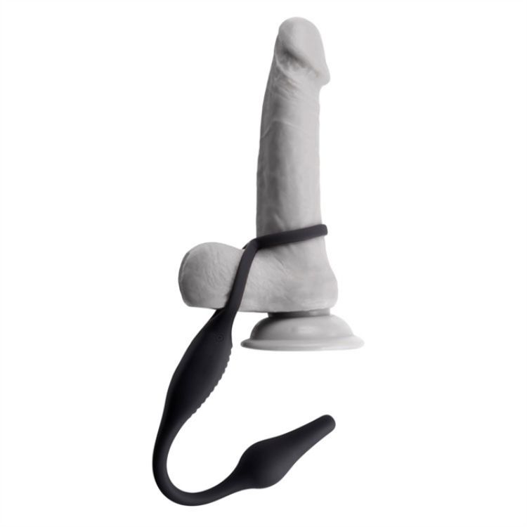 Image de Plug & Tug - Silicone Rechargeable - Black