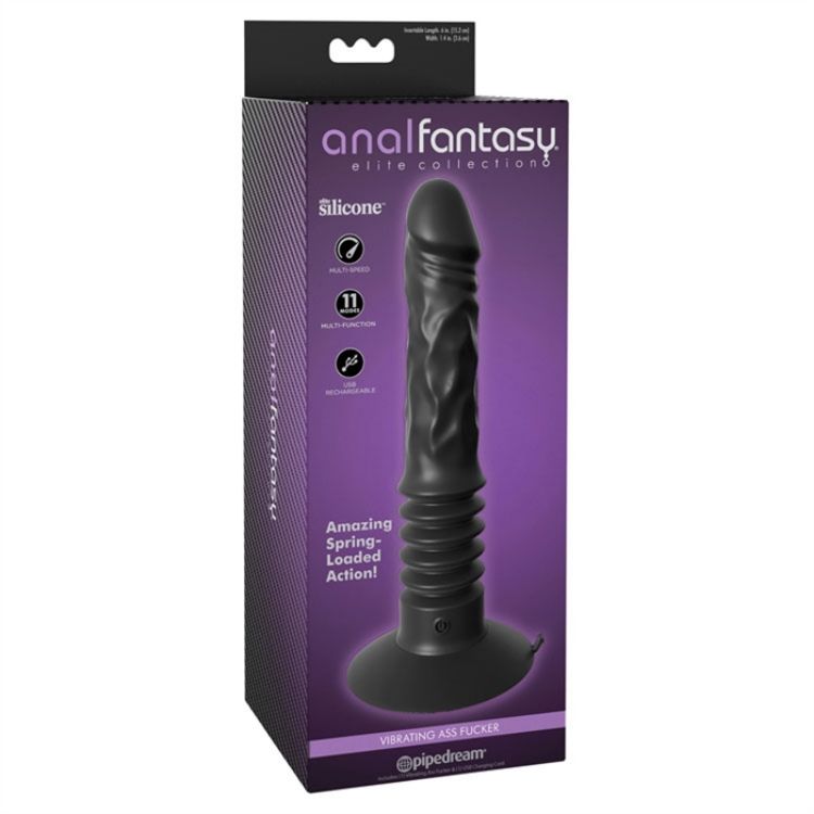 Image de Anal Fantasy Elite Vibrating Ass Fucker - Black