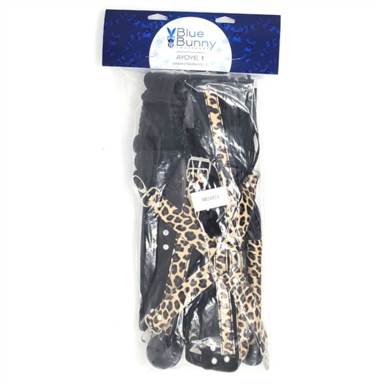 Image de AYOYE 1 LEOPARD FETISHISM 9 & 1 - CADEAU AVEC ACHAT DE 225$ +